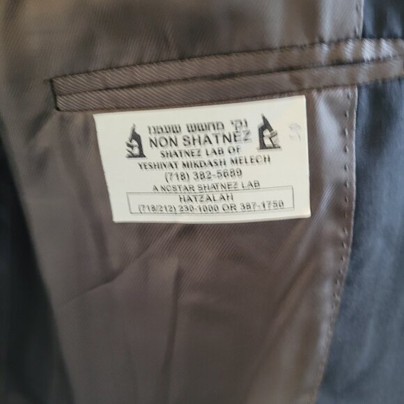 Canali Made in Italy Super 140s Wool Suit Jacket Blazer | EU 54 / US 44L - Picture 5 of 13